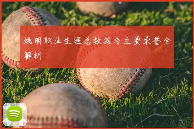 姚明职业生涯总数据与主要荣誉全解析